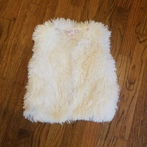 Kids Faux Fur Vest